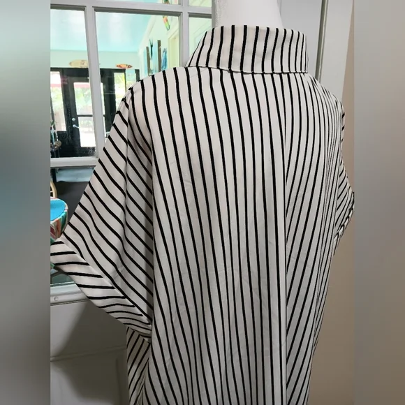 Shein striped button down - Picture 10 of 10